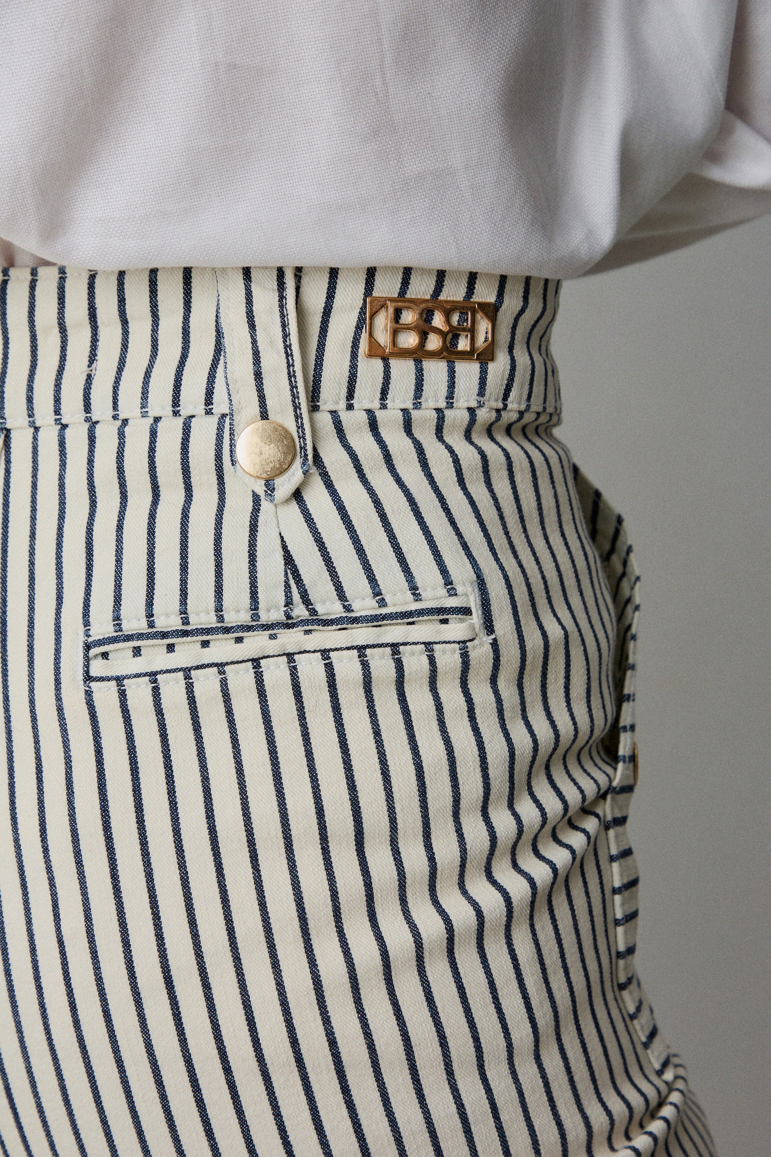 Pantalón Striped Elegance