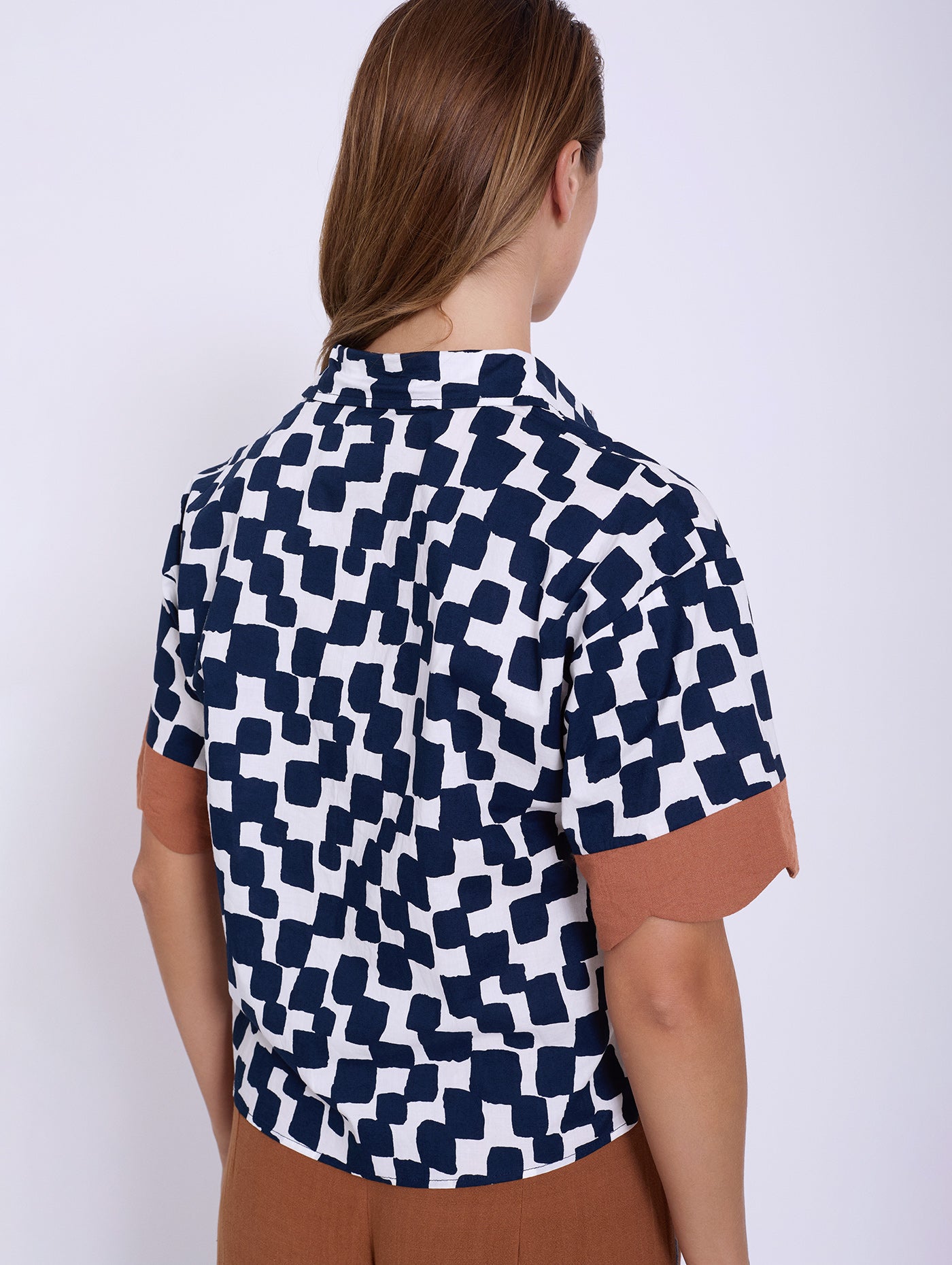 Camisa Algodón Ondas