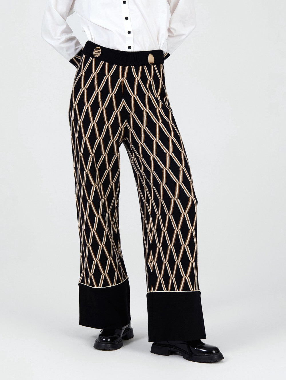 Pantalón Elegance Geometric
