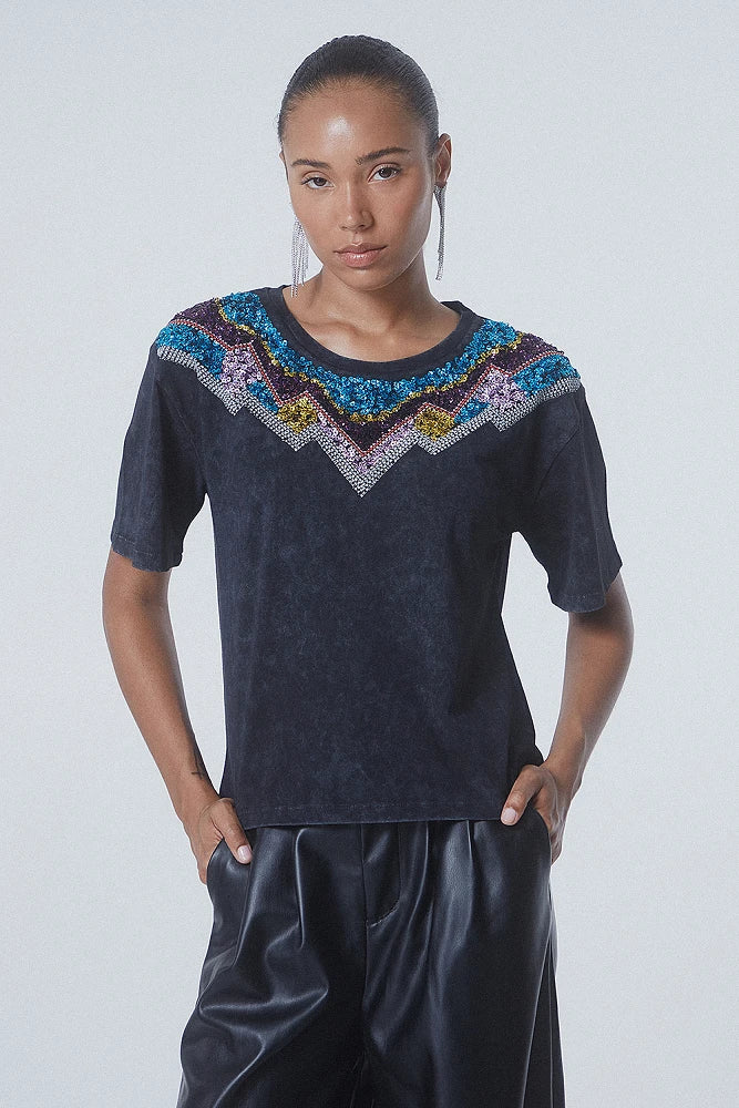 Camiseta Masscob carbón