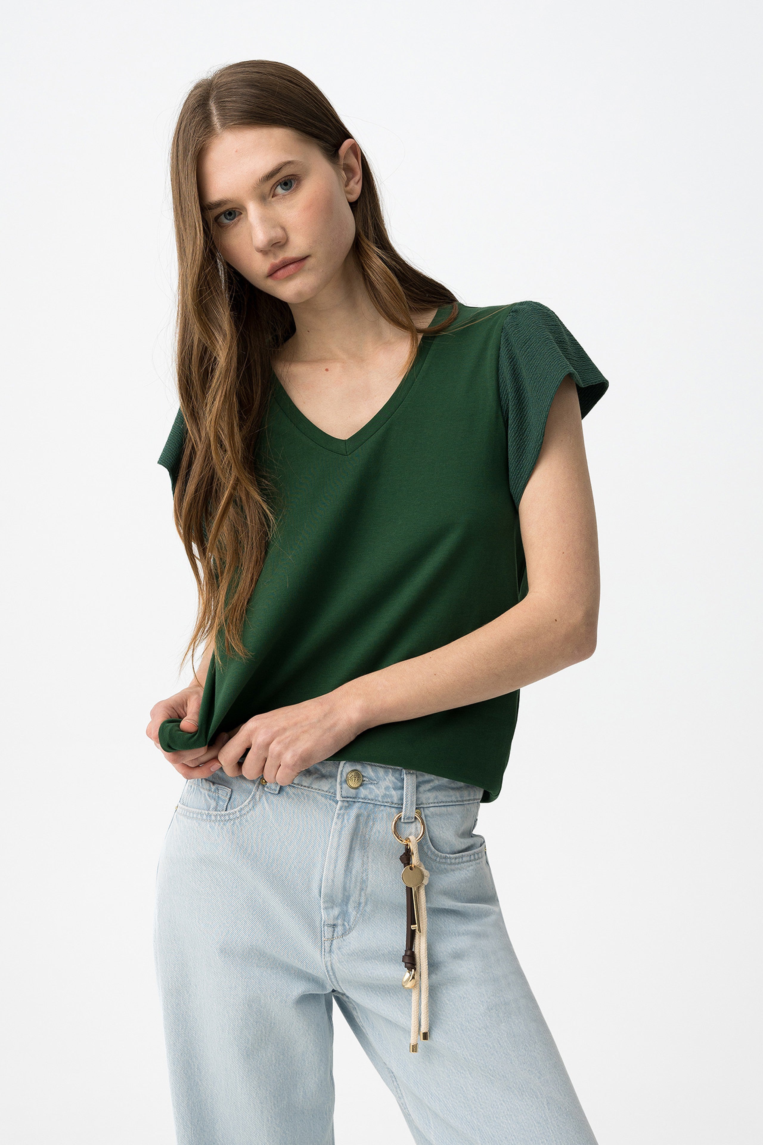 Camiseta Kira Verde