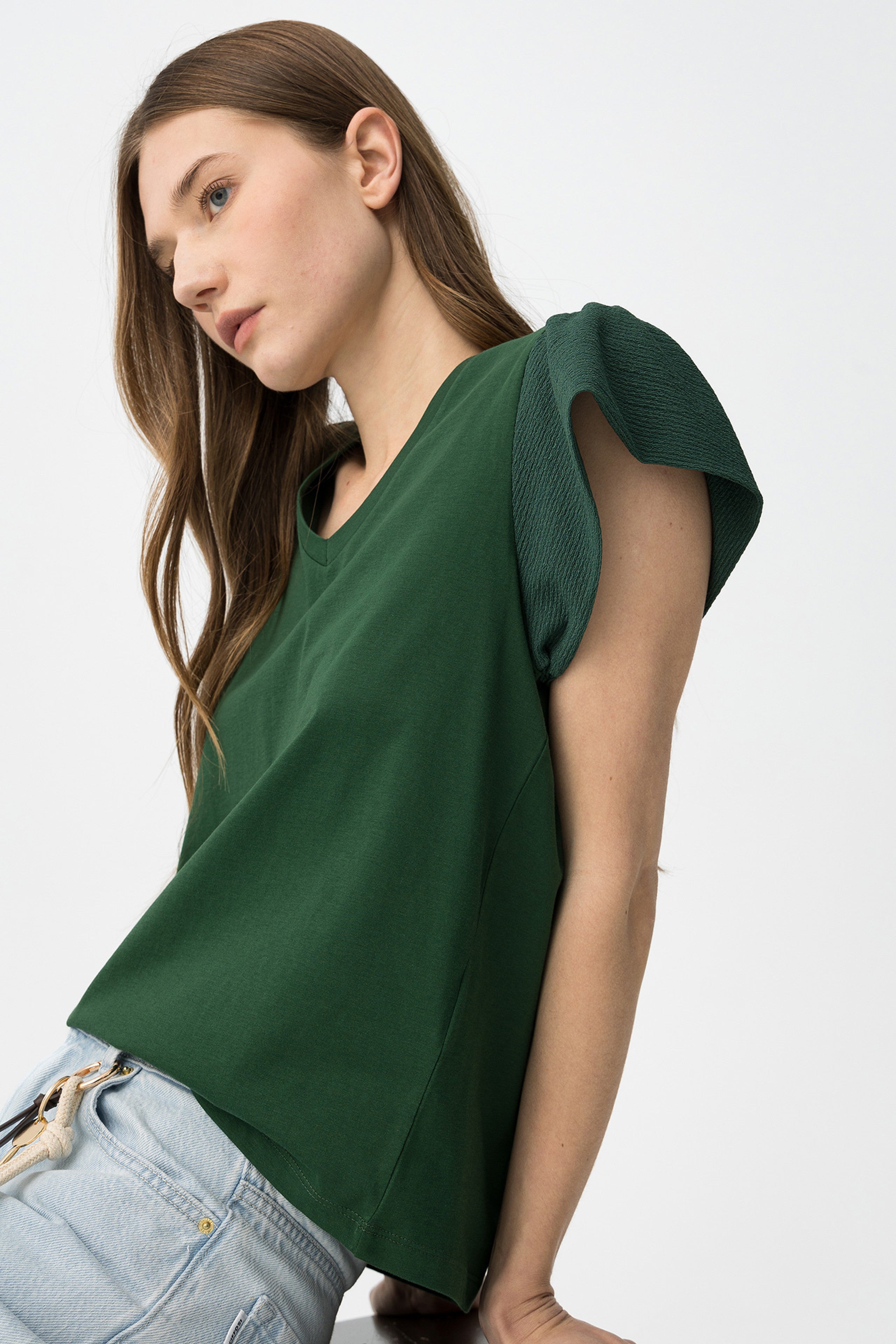 Camiseta Kira Verde