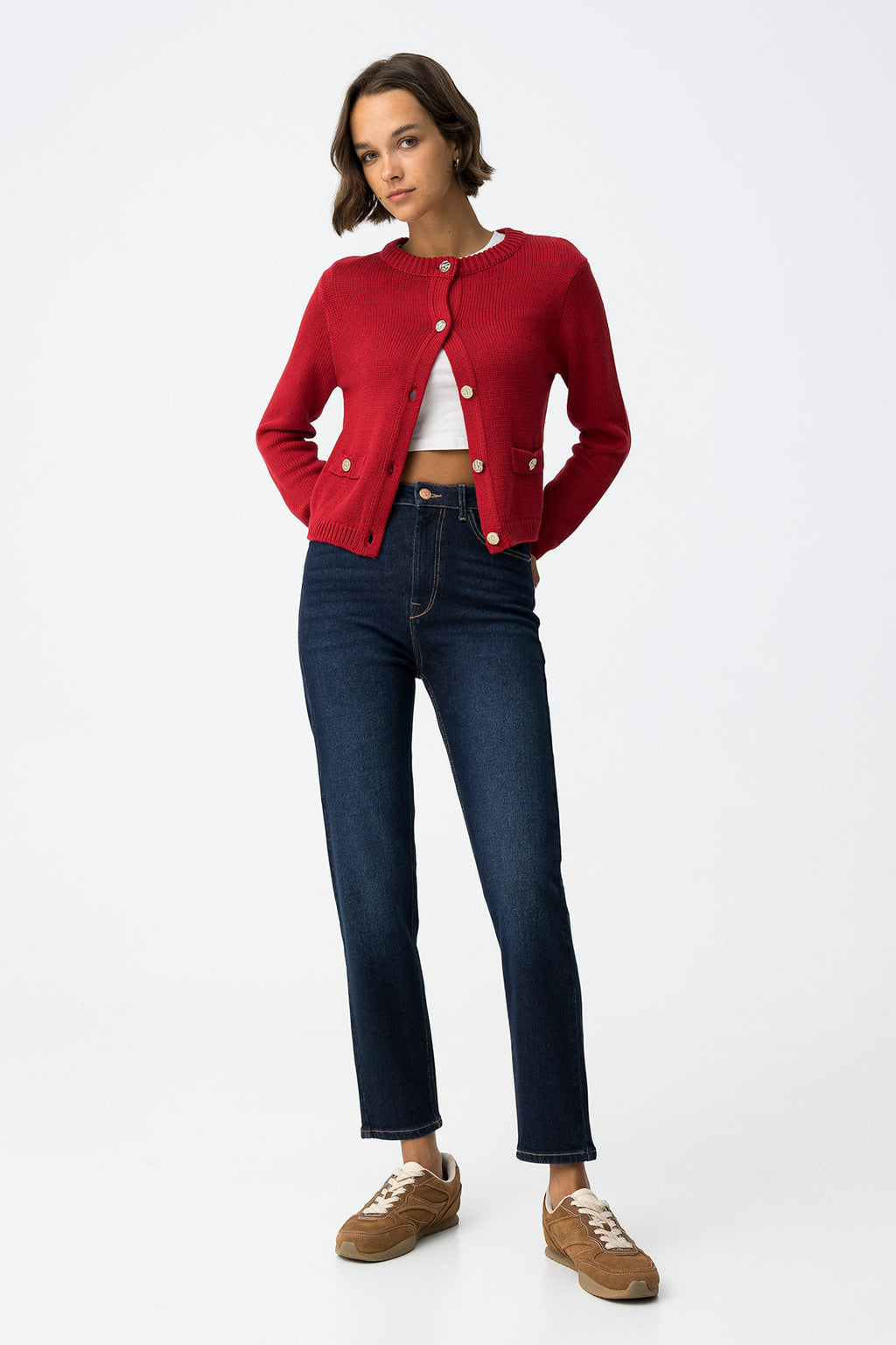 Pantalón Vaquero Mom Slim 39