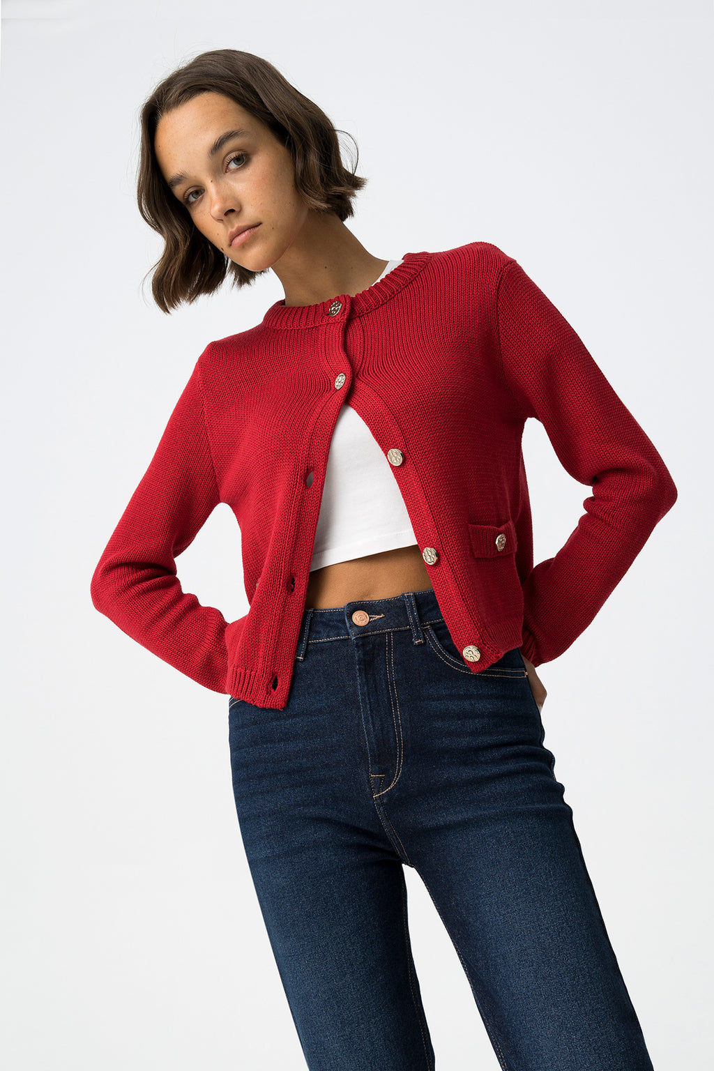 Pantalón Vaquero Mom Slim 39