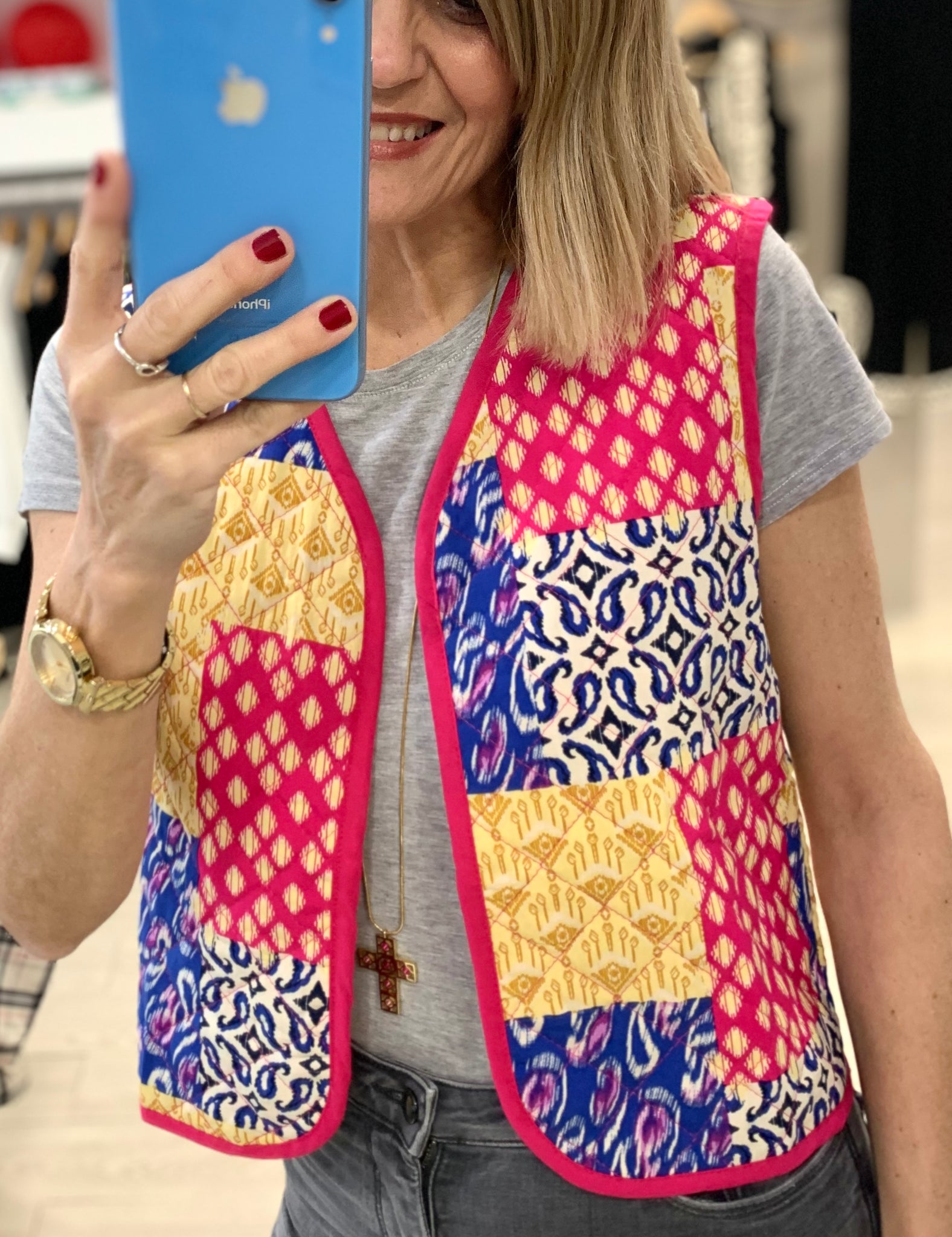 Chaleco Patchwork