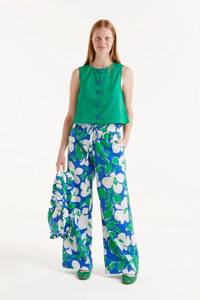 Top Botones Verde