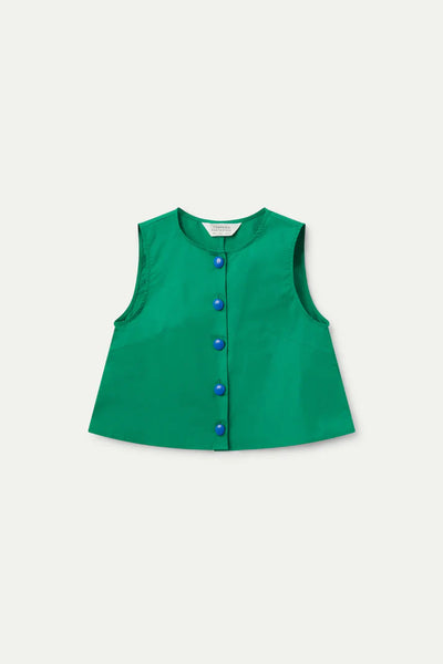 Top Botones Verde