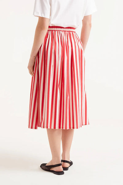 Falda Midi Rayas