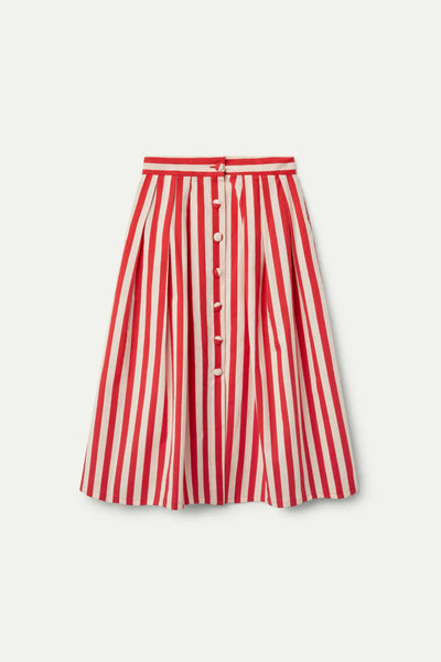 Falda Midi Rayas