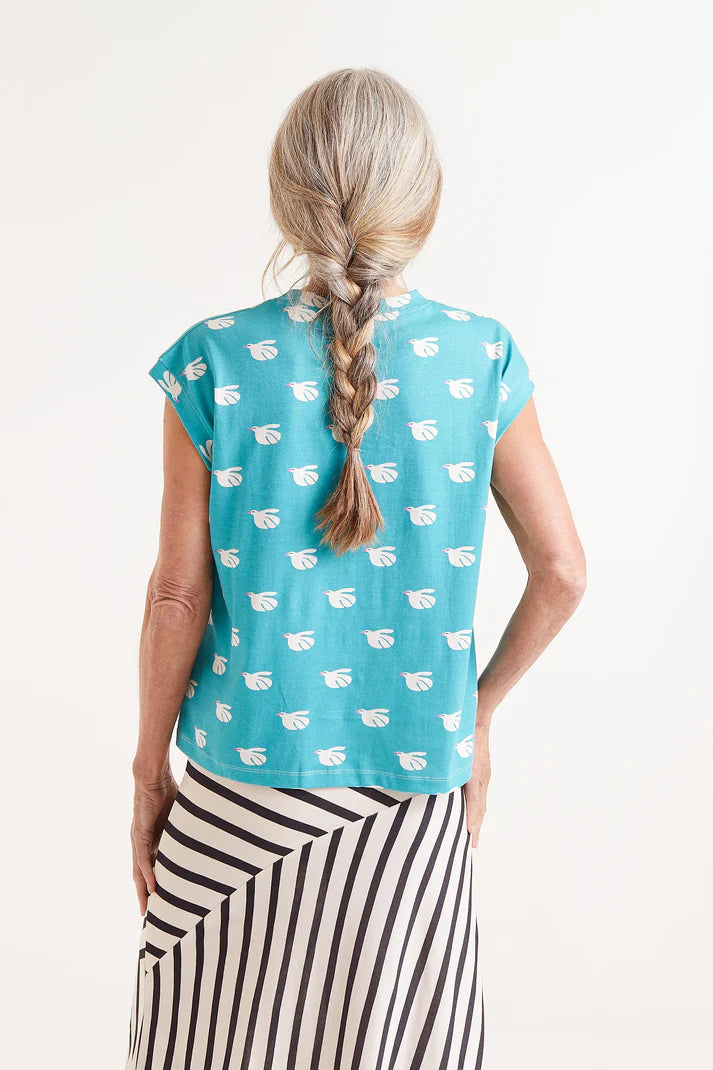 Camiseta con estampado Dove