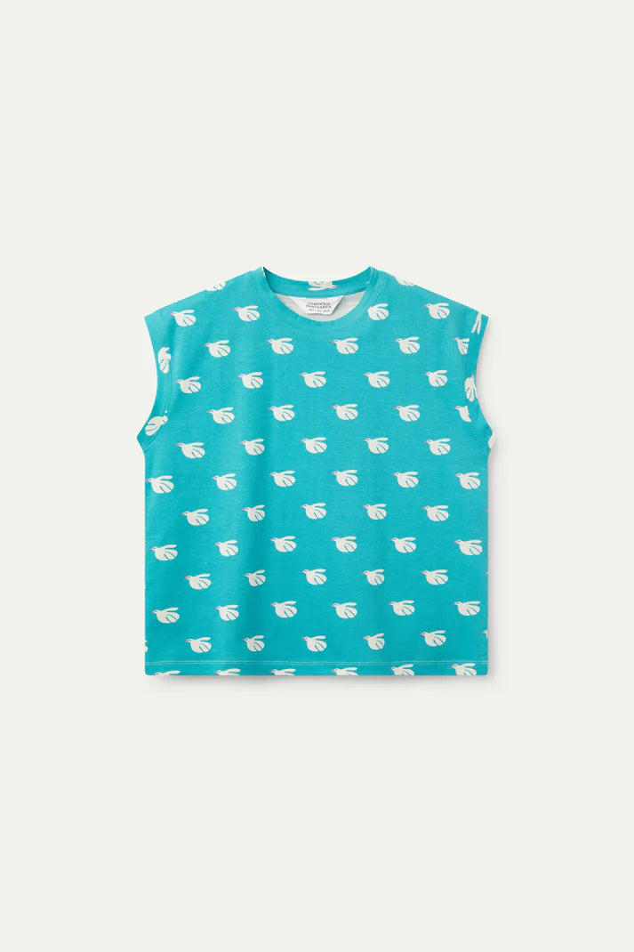 Camiseta con estampado Dove