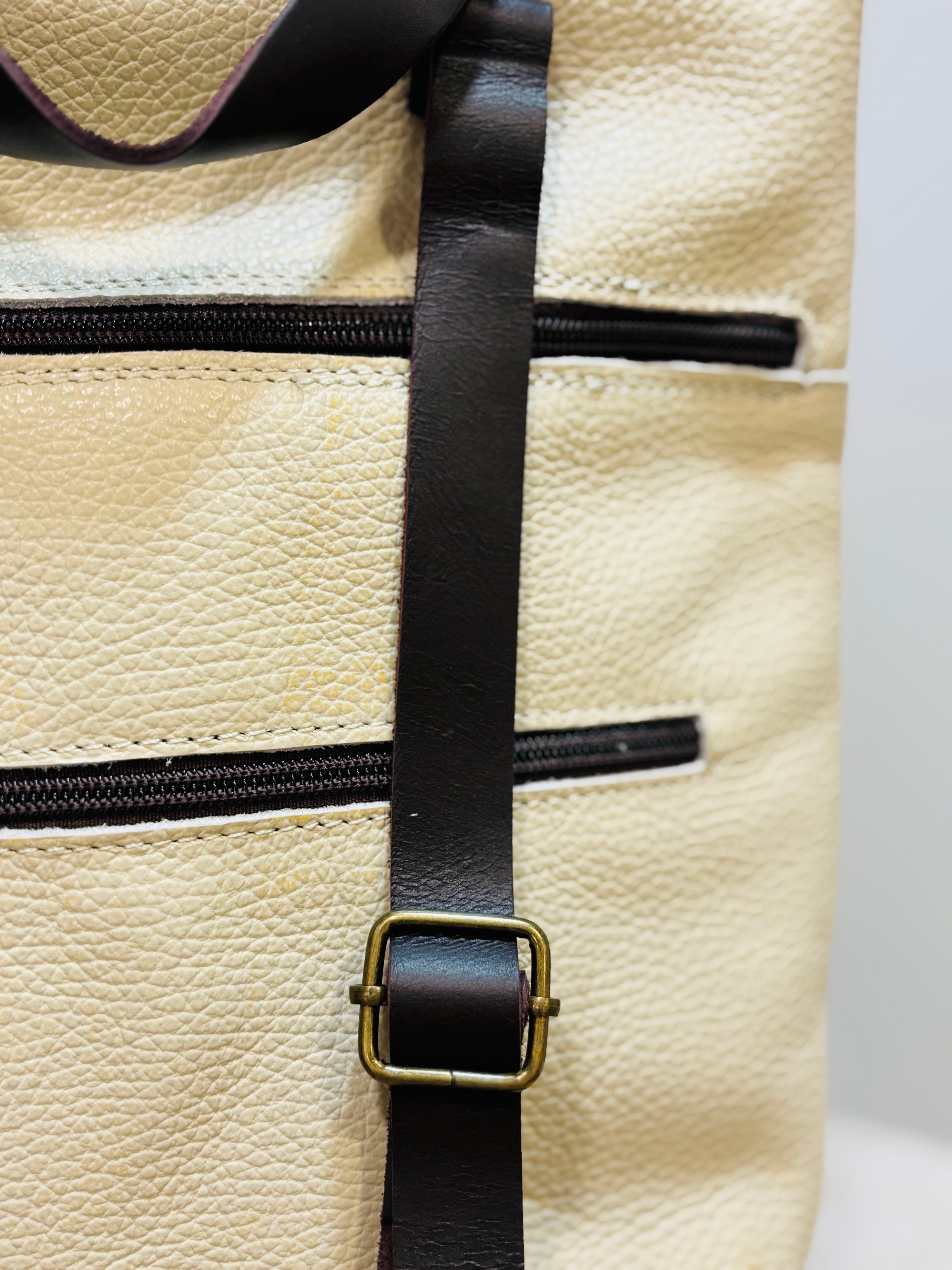 Mochila de piel Naturale