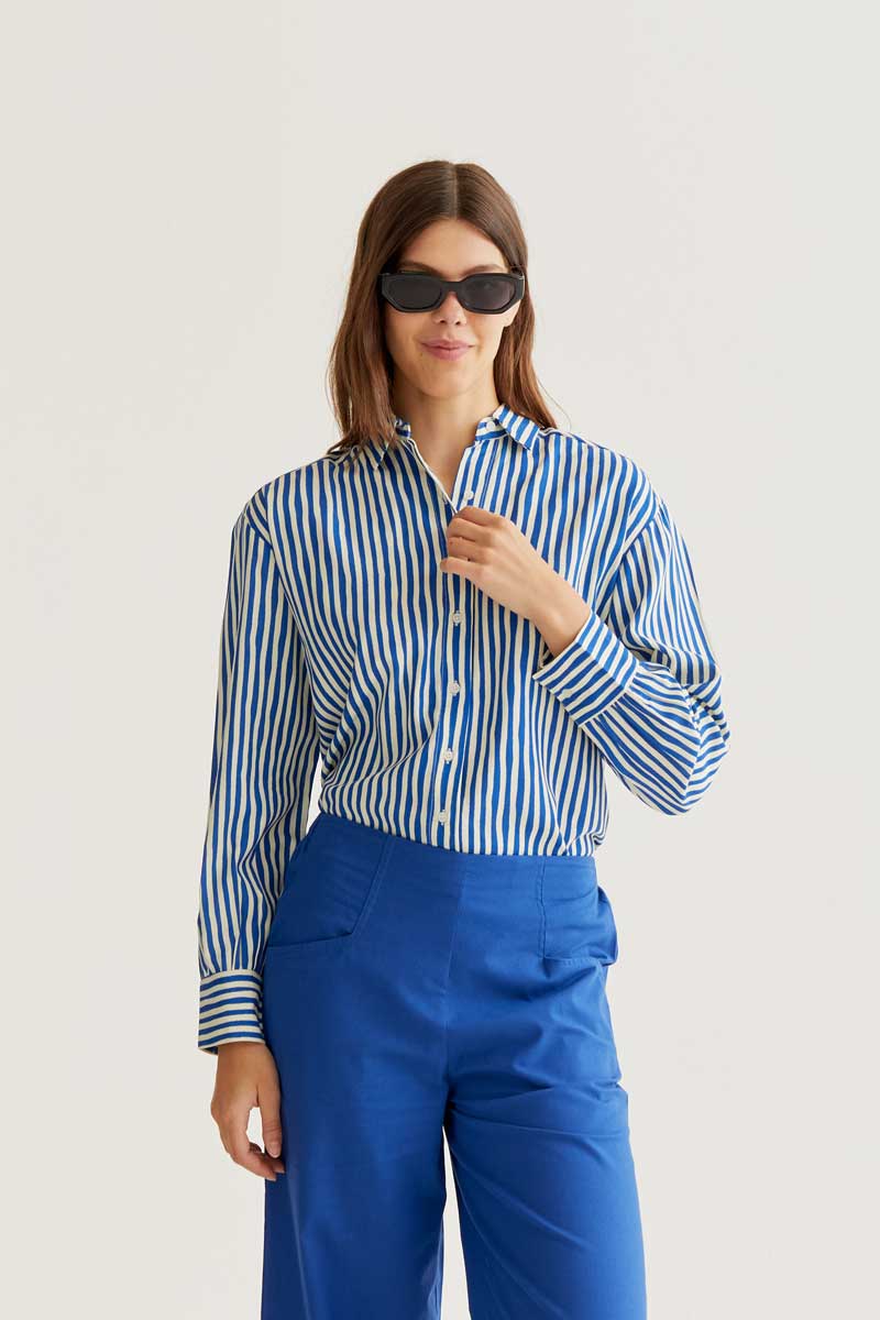 Camisa Lavagna Blue