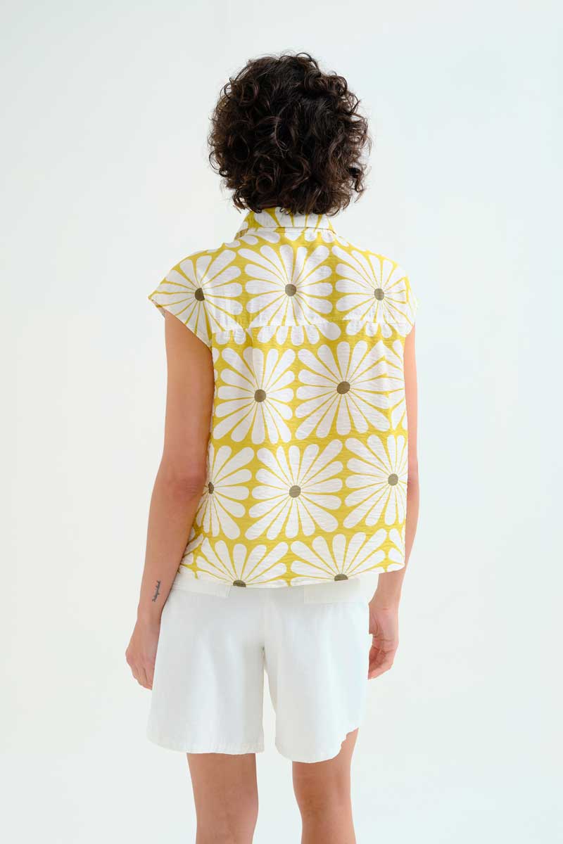 Camisa Olive Flower