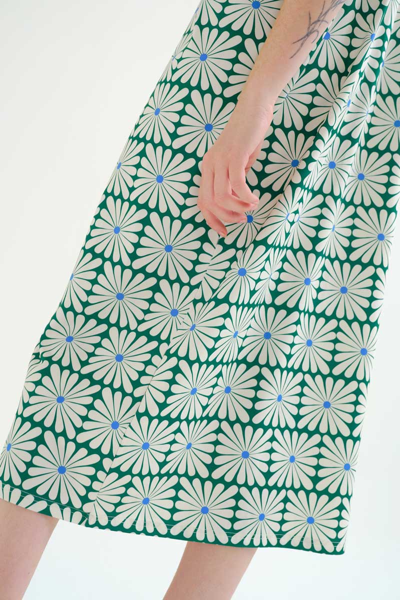 Vestido Flower Green