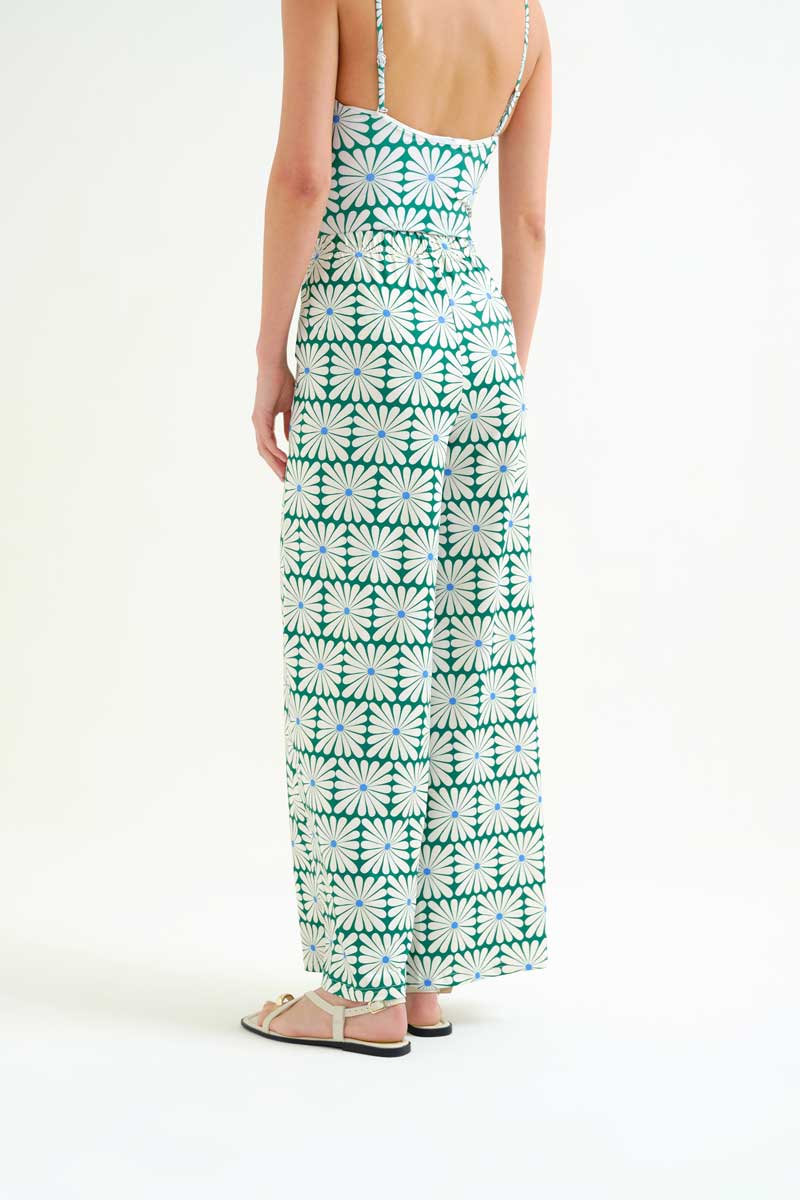 Pantalón Flower Green