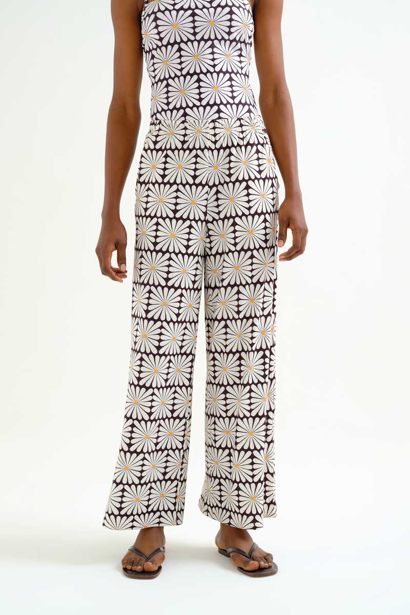 Pantalón Flower Black