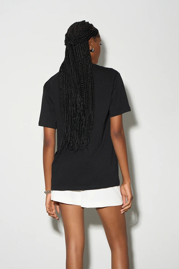 Camiseta Glitter Print