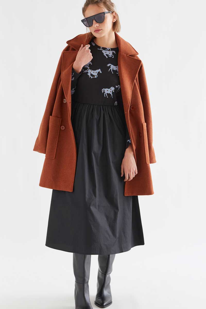 Vestido Horse Blue
