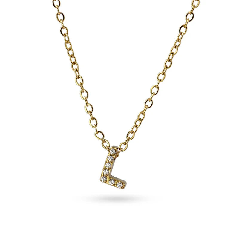 Collar inicial circonitas L