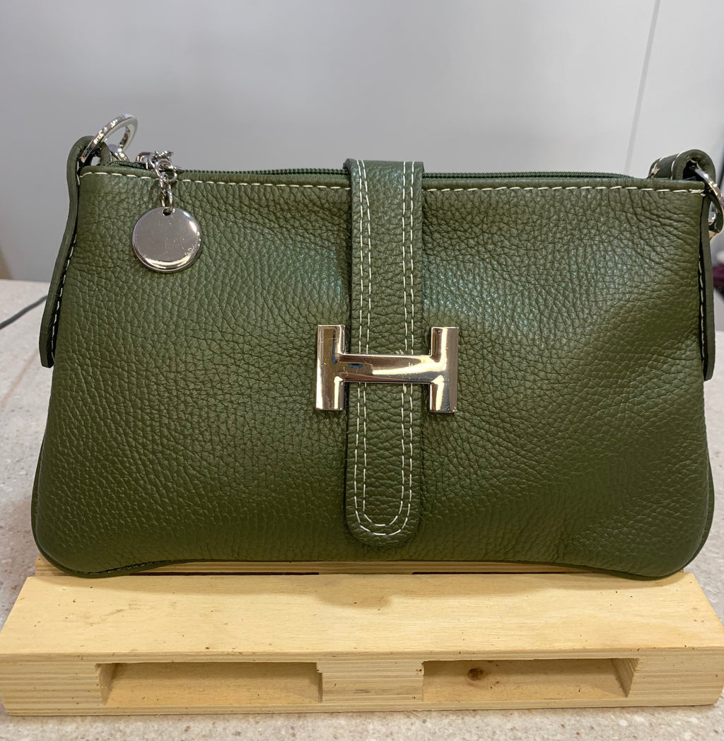 Bolso Piel Olivo