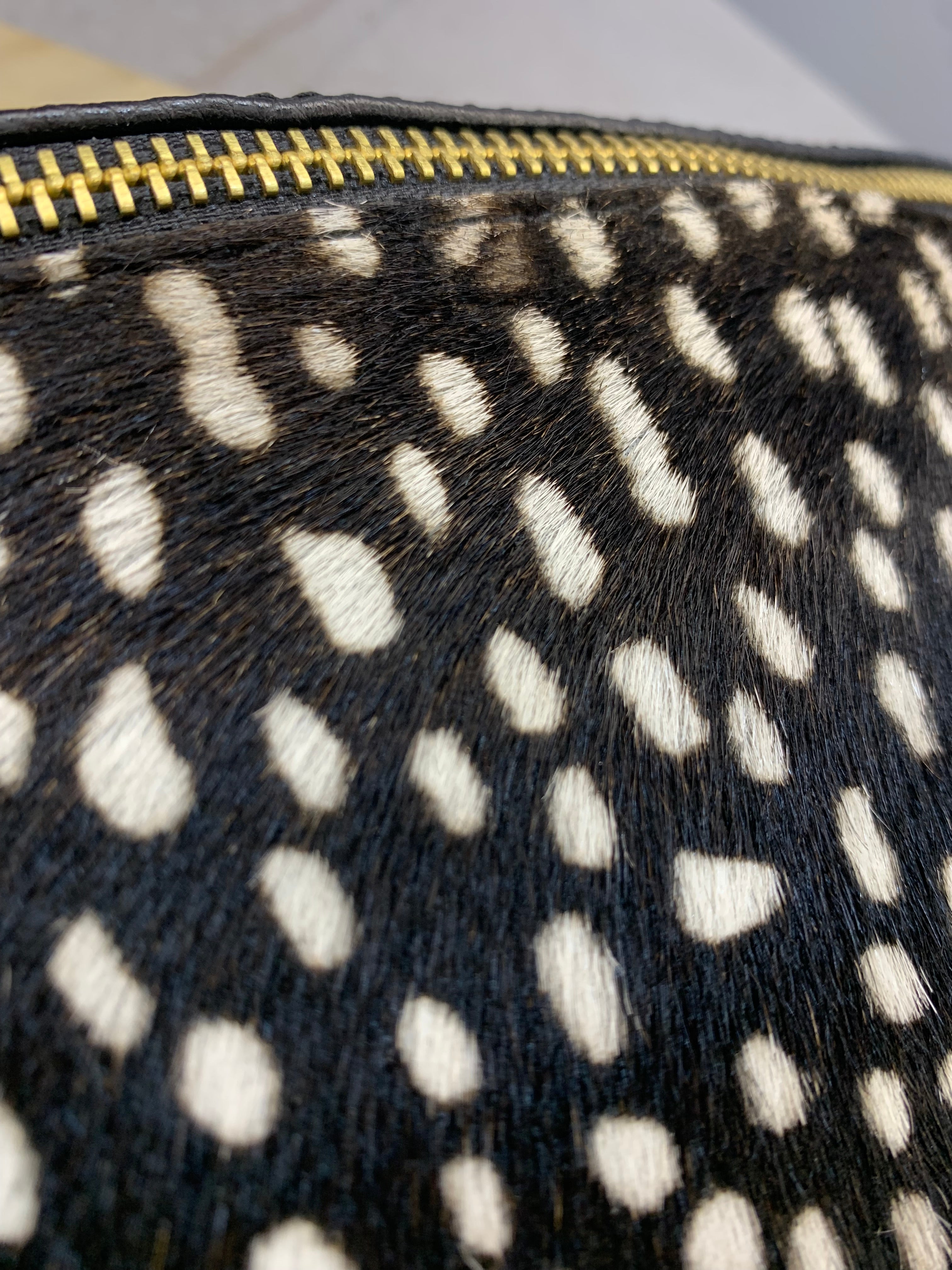 Riñonera Piel Ivory Bloom