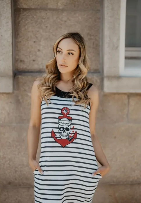 Vestido Ancla Pirata