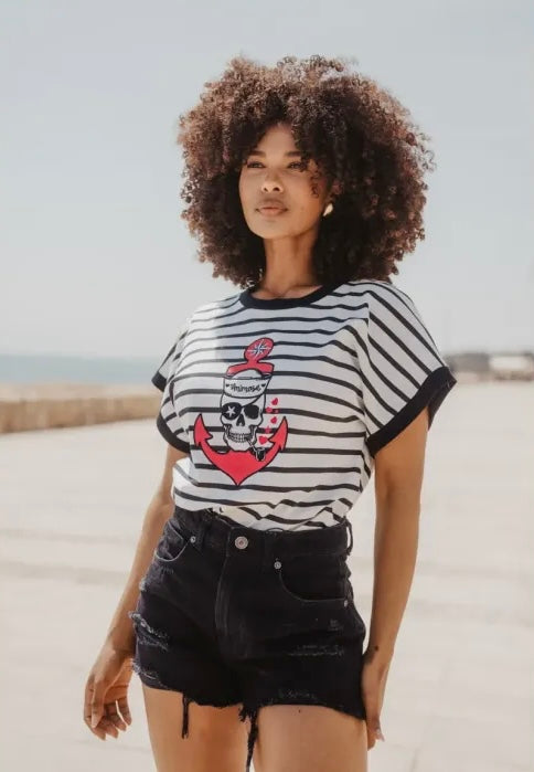 Camiseta Ancla Pirata