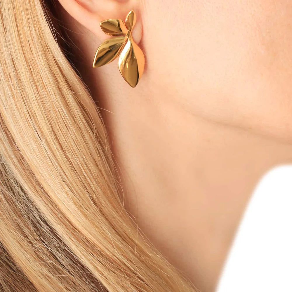 Pendientes Leaf