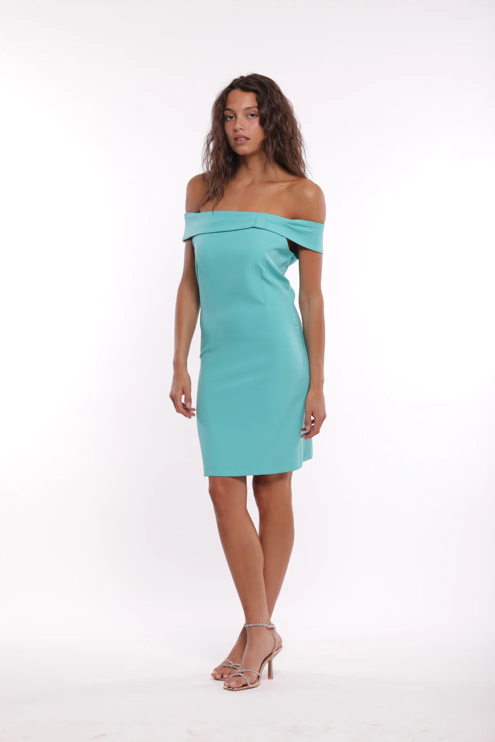 Vestido Corto In Tessuto