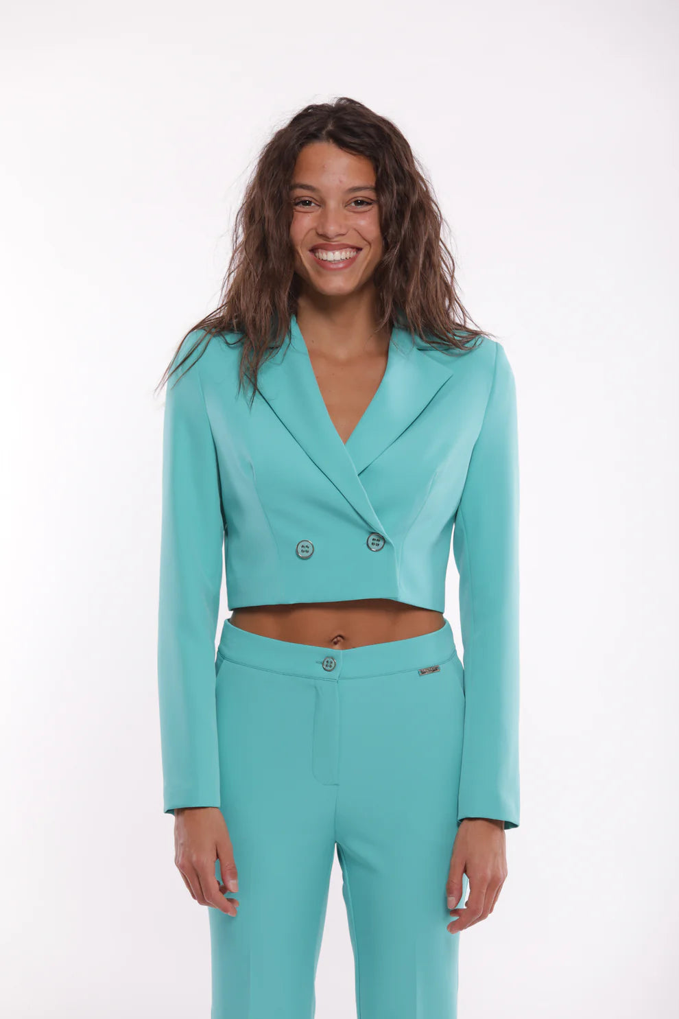 Blazer Giacca Cropped