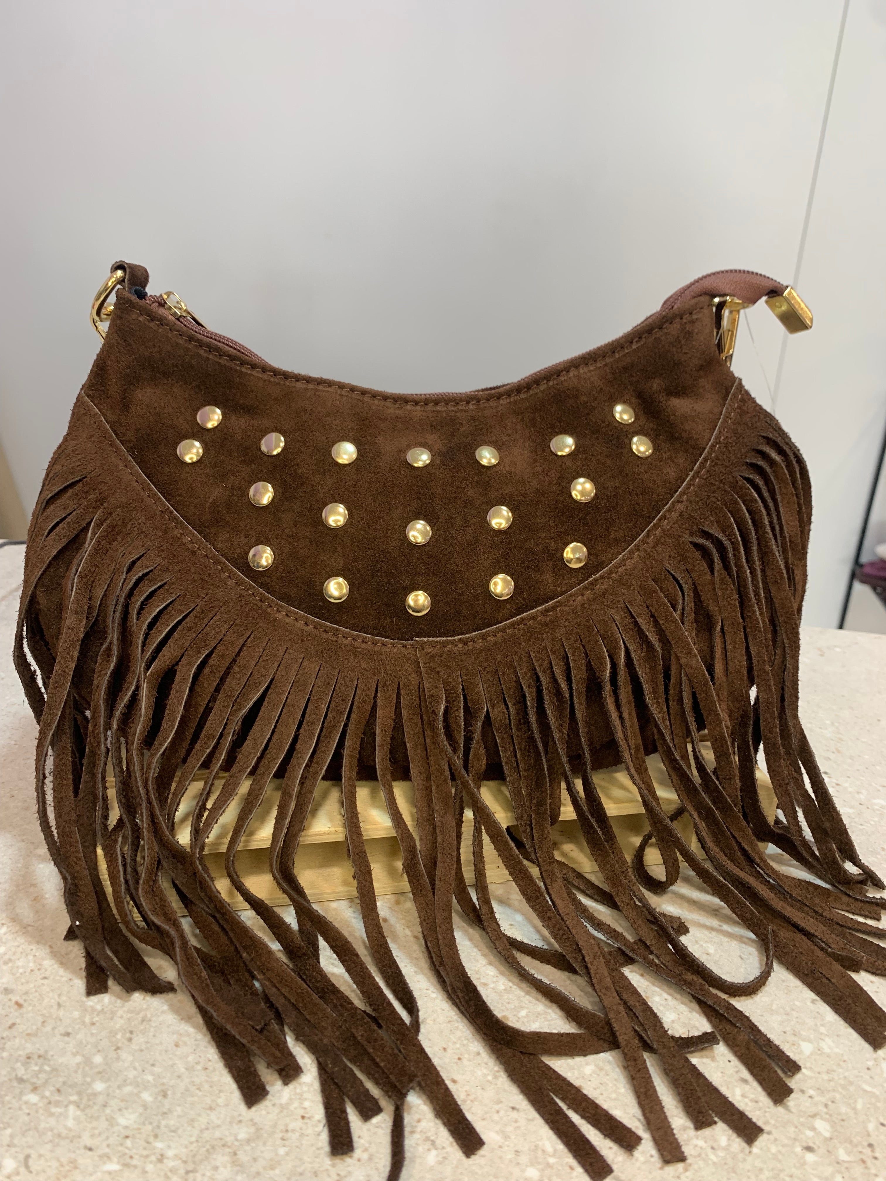 Bolso Piel Golden Whisper