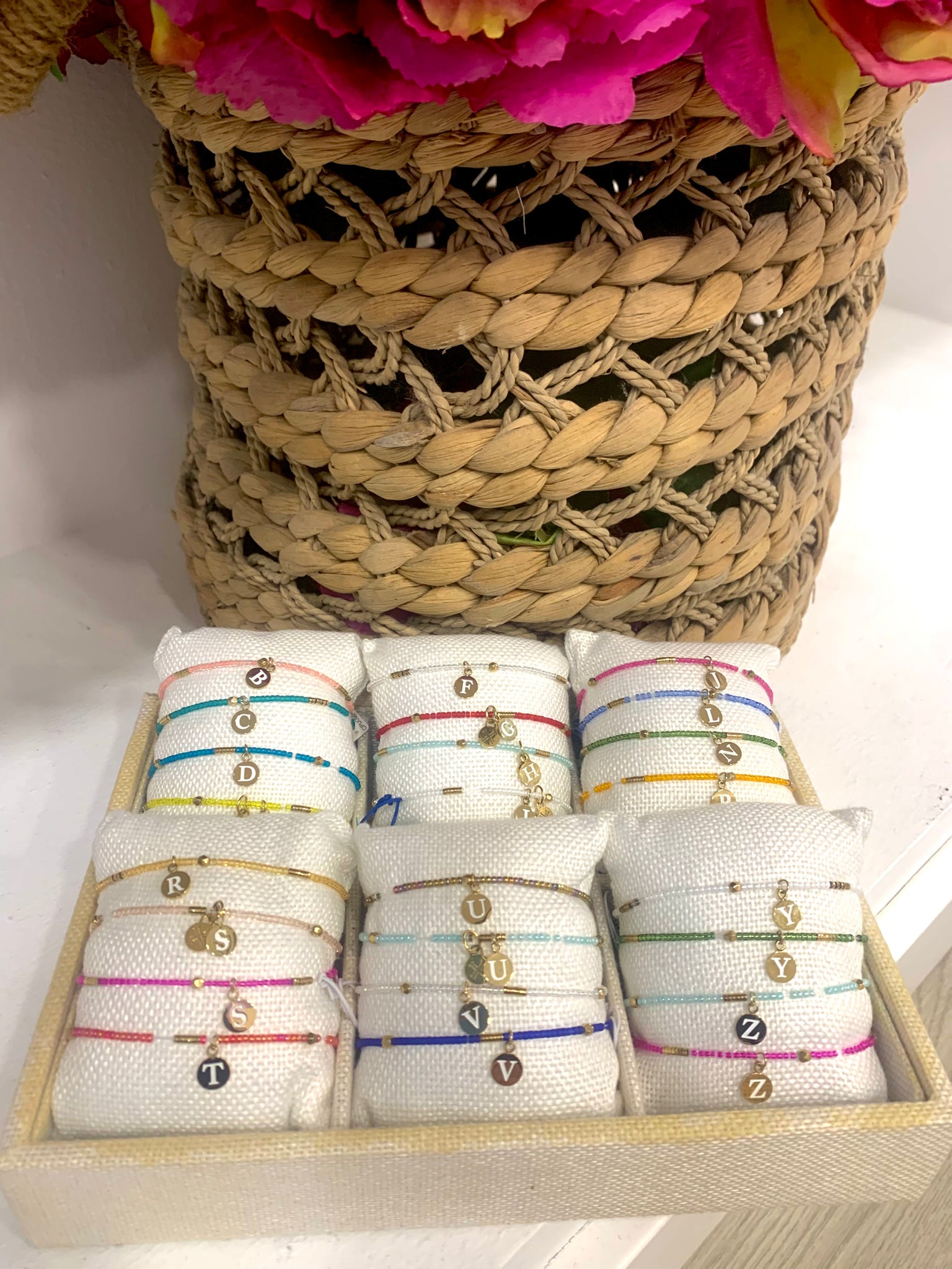 Pulsera abecedario
