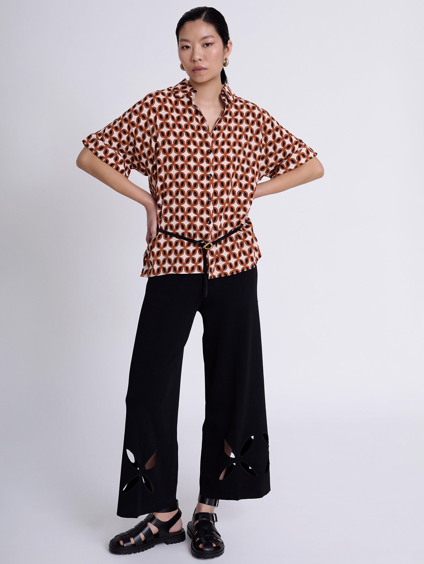 Camisa Fleurs