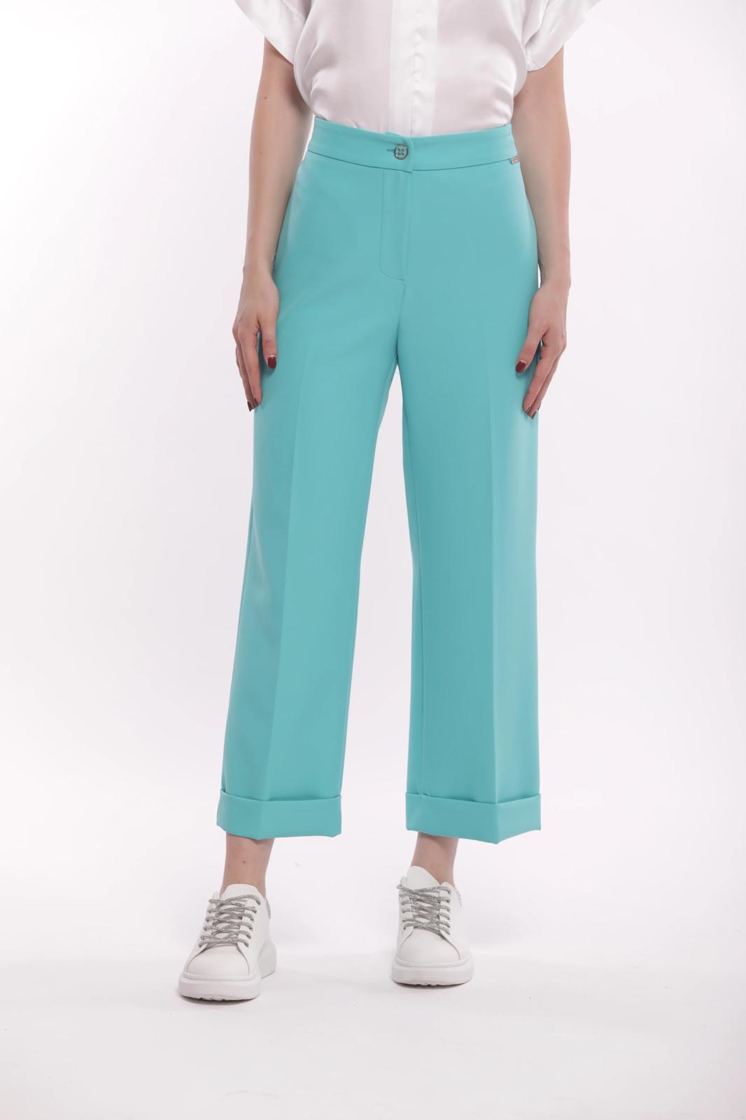 Pantalón Palazzo Cropped