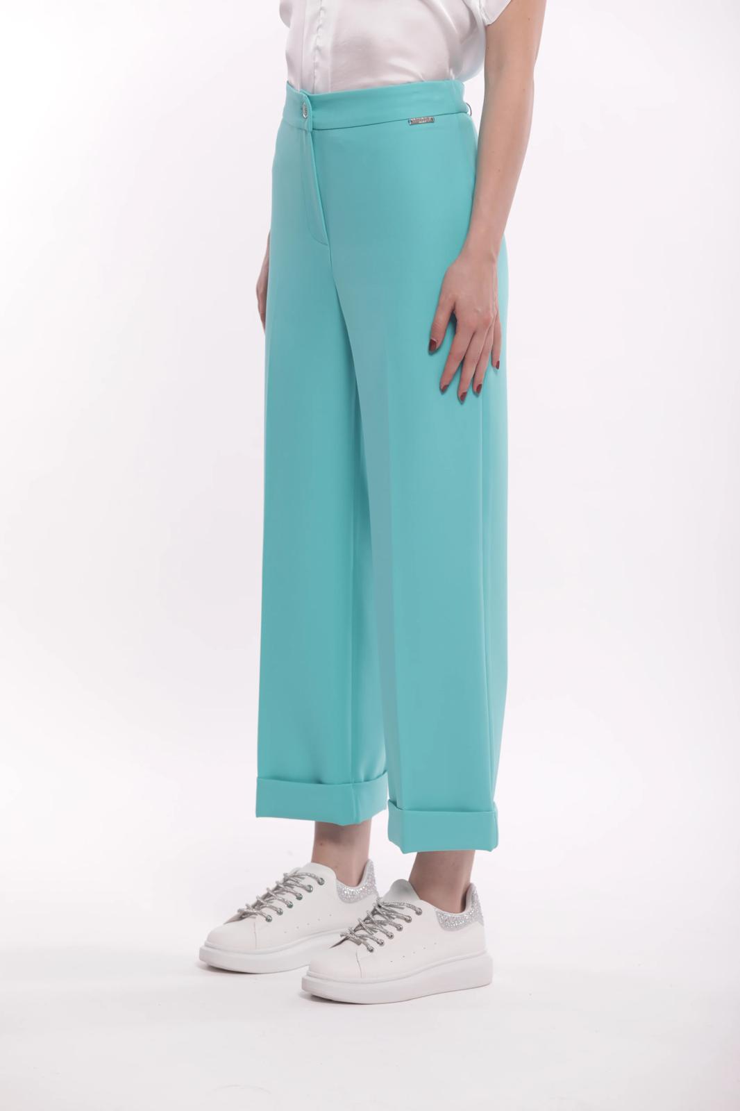 Pantalón Palazzo Cropped