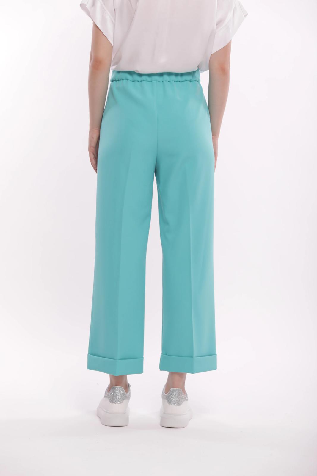 Pantalón Palazzo Cropped