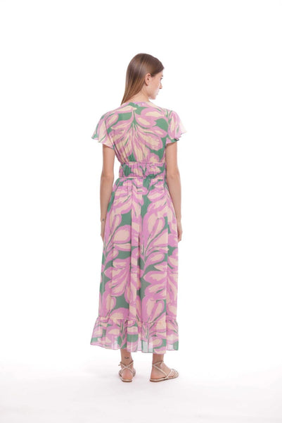 Vestido Lungo In Fantasia