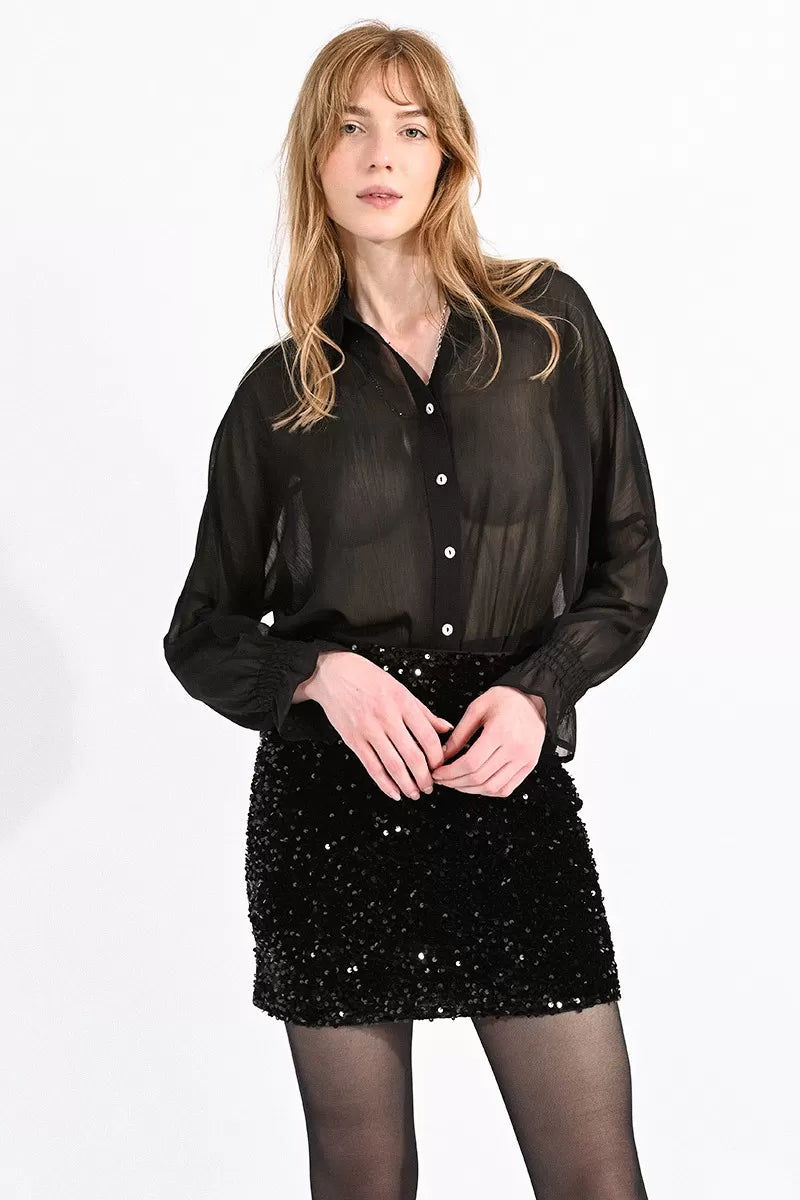 Falda Sequin