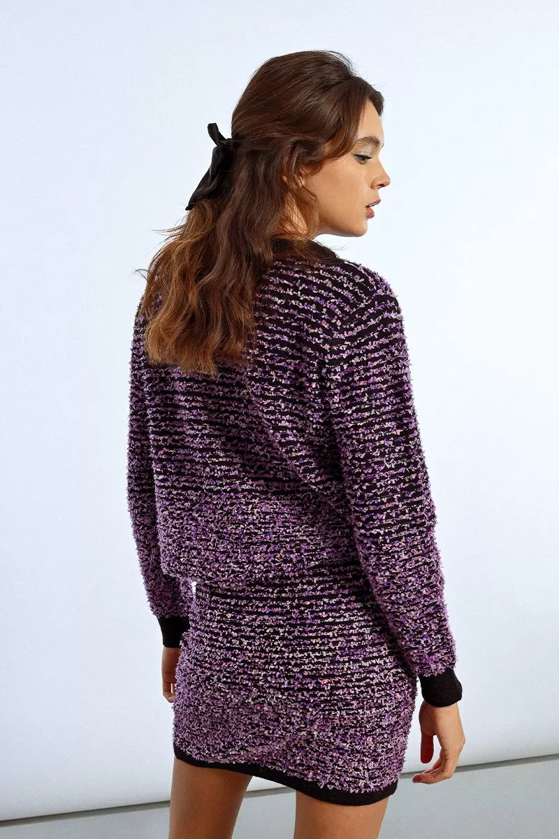 Cárdigan Mystic Plum