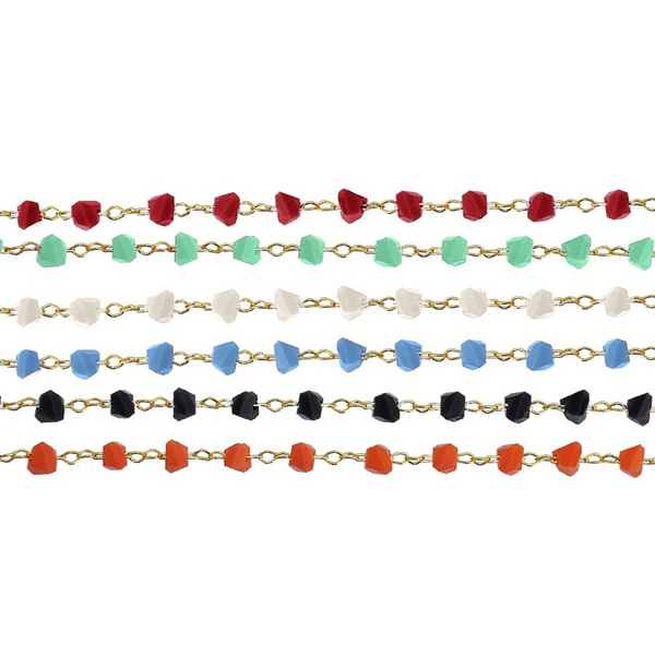 Pulsera piedras rojo