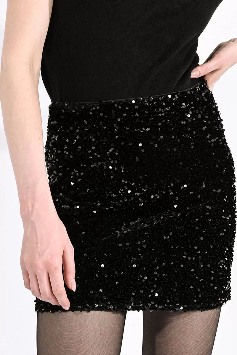 Falda Sequin