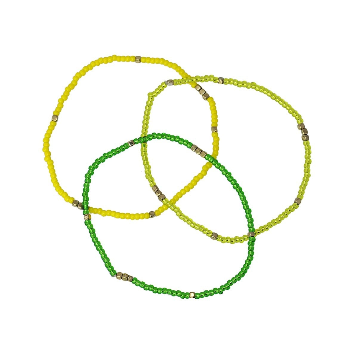 Pack pulseras cristal