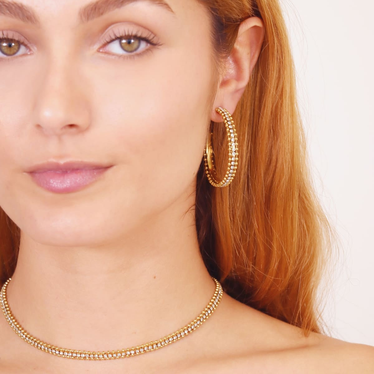Pendientes Summer Essentials Sparkling Hoops