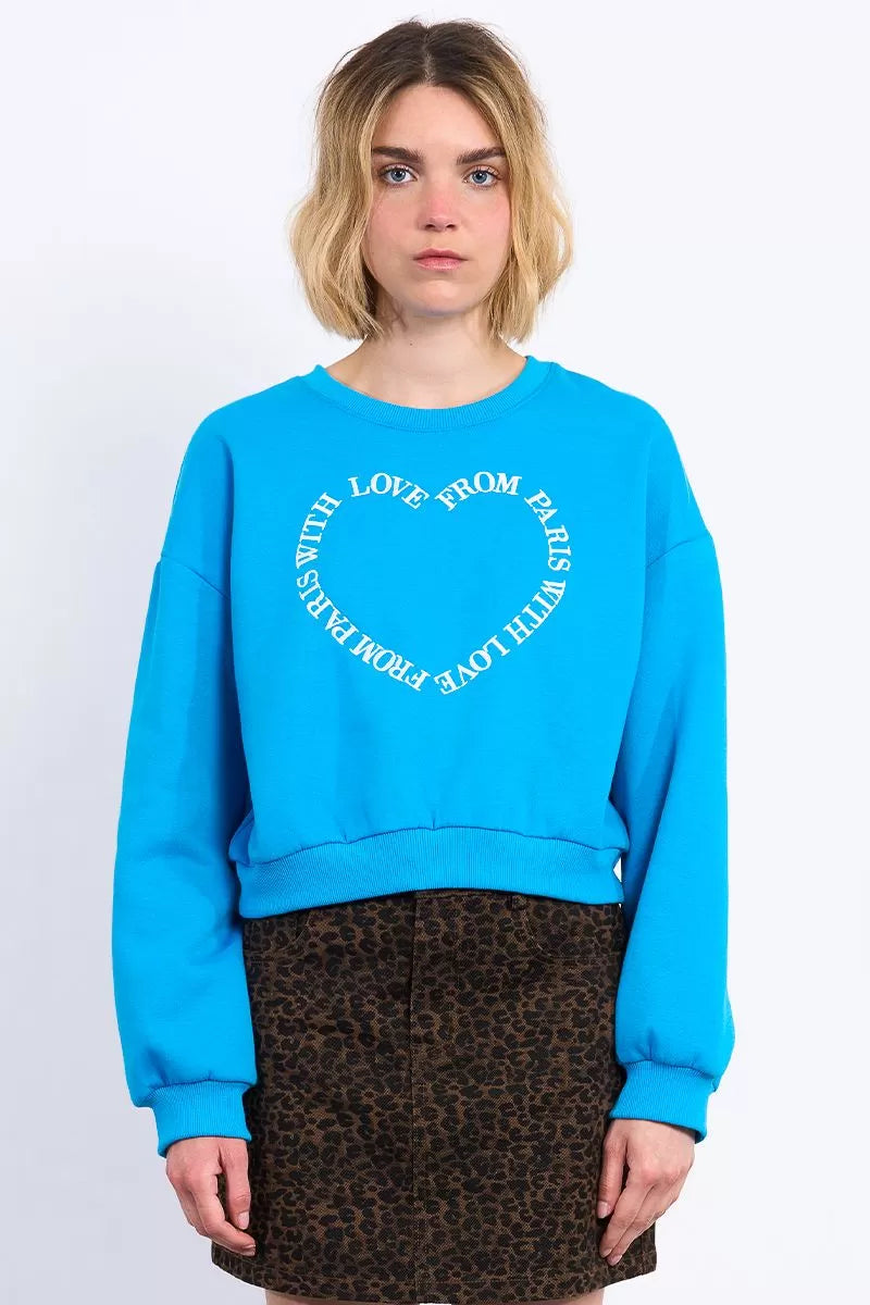 Sudadera Indigo Mist