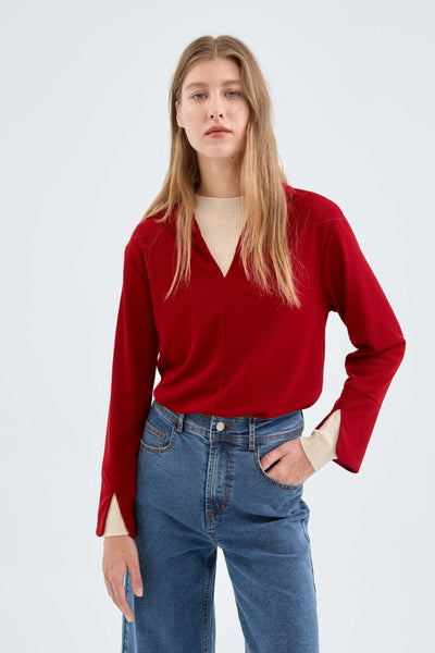 Suéter Cheval rojo