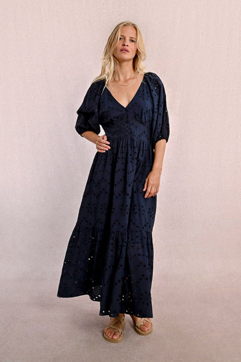 Vestido Bleu Foncé