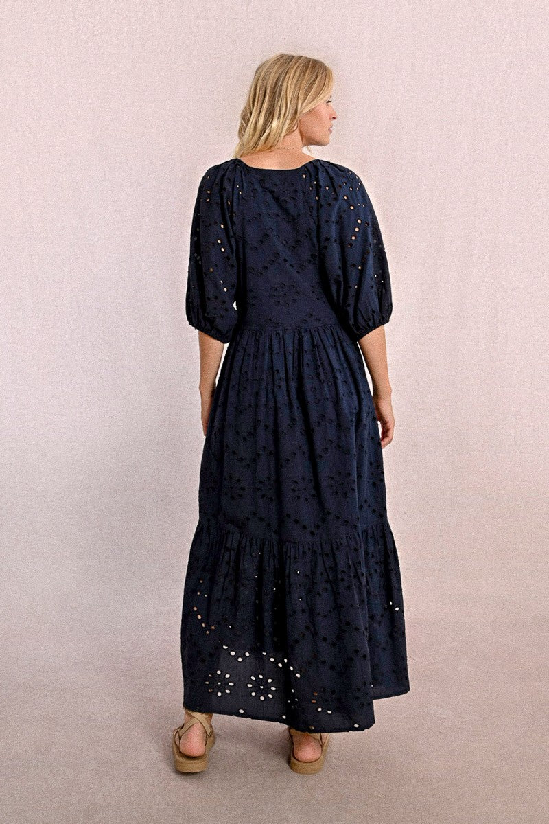 Vestido Bleu Foncé