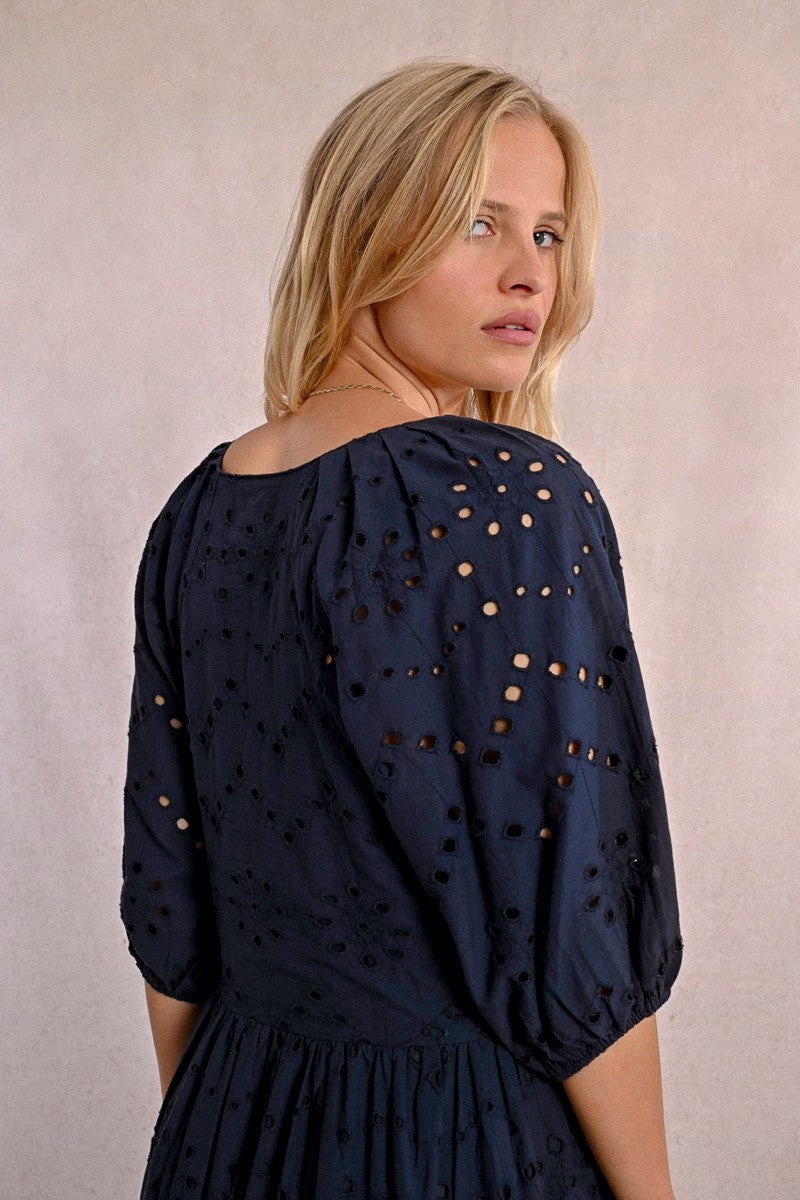Vestido Bleu Foncé
