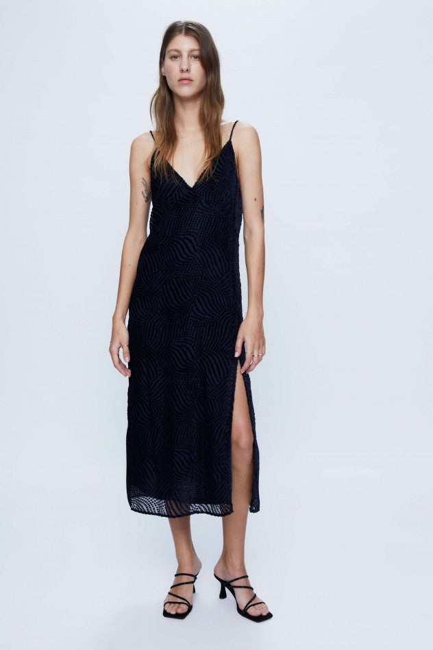 Vestido Blue Velvet